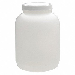 Wheaton Jar,3.84 L,246 mm H,White,PK4 W209679
