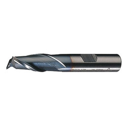 Cleveland End Mill, 1/2" Dia, 3" Cut, Cobalt C32726