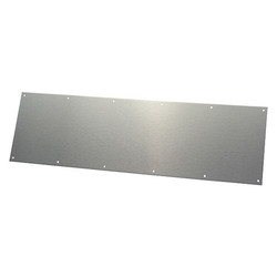 Rockwood Door Protection Plate,SS,8" H x 34" W K1050.32D 8"x34