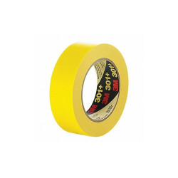 3m Masking Tape,1 7/8" W,60yd L,Yellow,PK24 301+