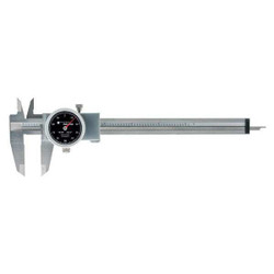 Tesa Brown & Sharpe Dial Caliper,Stainless Steel,Black  00589021