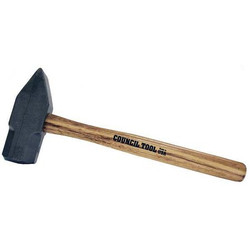 Council Tool Cross Pein Hammer,4 lb.,15 In,Hickory PR40XP