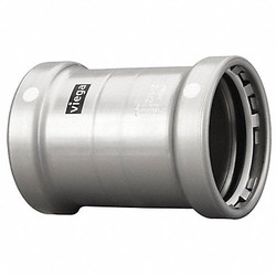 Viega Coupling No Stop,4" Tube Sz,4" Pipe Sz 26695