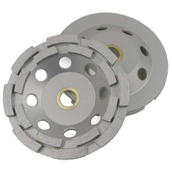 Diamond Vantage Grinding Wheel,Cup ,No. Seg. 16,4 in 04HDDDX1