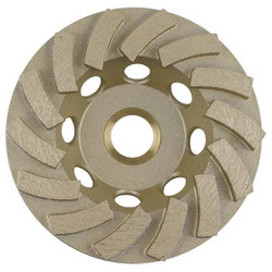 Diamond Vantage SegmentCpGrindWheel,5/8"-11 CN,4" Dia 04HDDGDX1