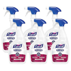 Purell Foodservice Surface Sanitizer,32oz,PK6 3341-06