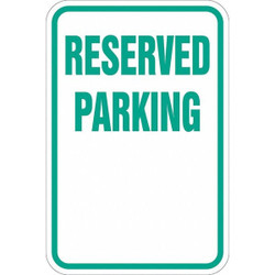 Lyle Reserved Parking Sign,18" x 12" T1-1186-DG_12x18