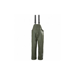 Helly Hansen Rain Bib Overall,Unrated,Green,5XL 70529_480-5XL