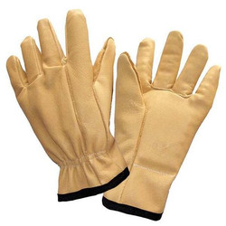 Impacto Anti-Vibration Gloves, Leather, L,PR  US65040