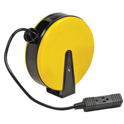 Bayco Retractable Cord Reel,w/Triple Tap SL-800