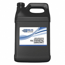 Miles Lubricants Compressor Oil,1 gal,Bottle,10 SAE Grade MSF1532005