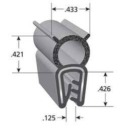 Trim-Lok Trim Seal,Coex,25 Ft. DDA2513-25