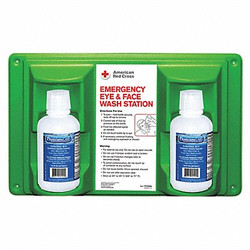 First Aid Only Eye Wash Station,2-16 oz. Bottles 711004