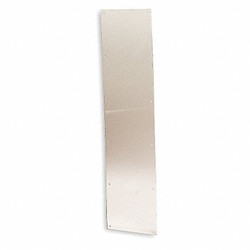Rockwood Door Protection Plate, Dull SS, 6 in. H K1038.32D 6"x34