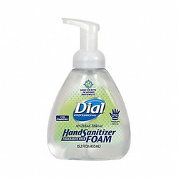 Dial Hand Sanitizer,Bottle,Foam,PK4 06040