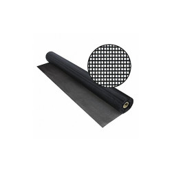 Phifer Screen, Roll, 50 ft L, 4 ft W, Black 3028731