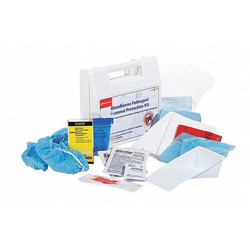 Pig Bloodborne Pathogen Kit,Plastic Case pls1014