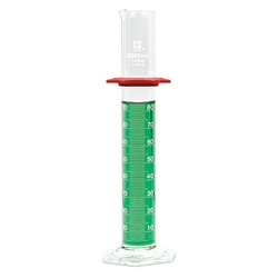 Sibata Graduated Cylinder,50 mL,24 mm Dia,PK4 2351-50