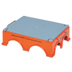 Sandel Step Stand Kit,Orange,Plastic,PK4 1170-B