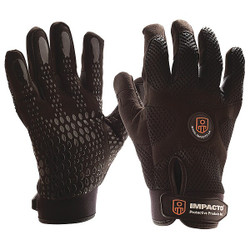 Impacto Mechanics Gloves,XL/10,10",PR BG408XL