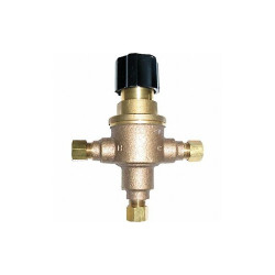 Leonard Valve Mixing Valve,Bronze,0.25 to 5 gpm  170-LF