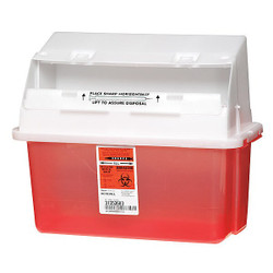 Covidien Sharps Container,1.25 Gal.,PK3 KD5G019603