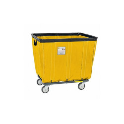 R&b Wire Products Basket Truck,Yellow,250 lb.,26-1/2 in. H 406SOC/ANTI/YEL