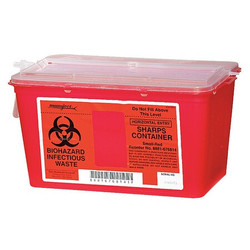 Covidien Sharps Container,1 Gal.,Chimney Top,PK5 SCSM019236