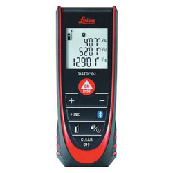 Leica Laser Distance Meter,Up To 330 ft. Range  D2