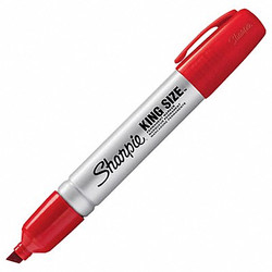 Sharpie Industrial Marker,Permanent,Red,PK12  15002