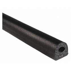 Trim-Lok Seal, EPDM Rubber, Black, 25 ft L X5381HT-25
