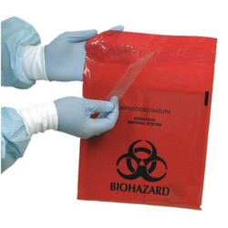 Manufacturer Varies Biohazard Bags,1 gal.,Red,PK100 MRWB142324