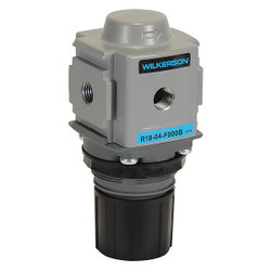 Wilkerson Air Pressure Regulator,1/2" Pipe Size R18-04-F000B