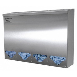 Bowman Dispensers Bulk Dispenser,Silver,24 3/16" W BK314-0300