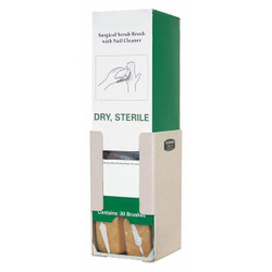 Bowman Dispensers Scrub Brush Dispenser,Brown,5 1/16" W CL006-0212