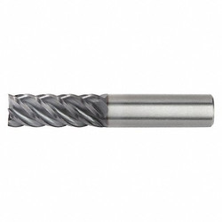Widia Sq. End Mill,Single End,Carb,3/4" 4C1519007ST