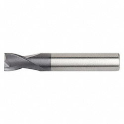 Widia Sq. End Mill,Single End,Carb,9/16"  I2S0562W075R