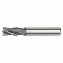 Widia Sq. End Mill,Single End,Carb,3/8" I4S0375T175X