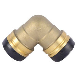 Sharkbite Swivel Elbow, 90 deg.,1-1/2" Tube Size UXL0241