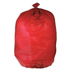 Manufacturer Varies Biohazard Bags,32 gal.,Red,PK250 RIWB142405