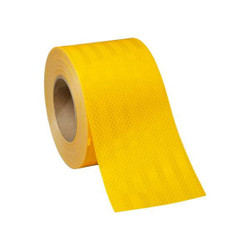 3m Conspicuity Tape,Cut,4 In,18 In,Fl Ylw 983-21 ES