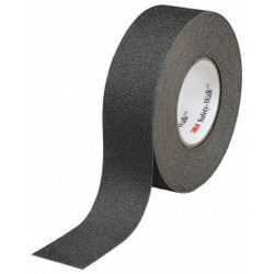 3m AntiSlip Tape,60 ftLx2 inW,BLK,60 Grit 610