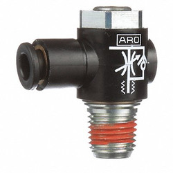 Aro Cylinder Port Flow Control ,Elbow,1/8" 119309-125