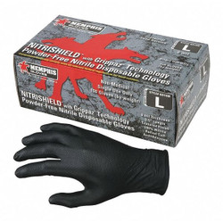 Mcr Safety Disposable Gloves,Nitrile,M,PK100 6016BM