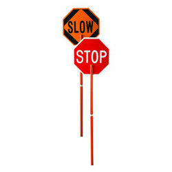Manufacturer Varies Stop/Slow Pole Mounted Paddle 03-822P