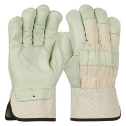 Pip Leather Gloves,XL,Gunn Cut,PR,PK12 5000
