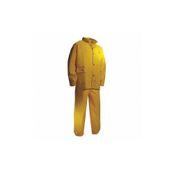 Tuftex FR 2 Piece Rain Suit,Yellow,XL 7801800