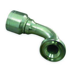 Aeroquip Fl Fitting,Crimp,1/2" Hose,1/2" Fl  1A8FLB8