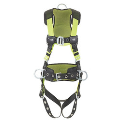 Honeywell Miller Safety Harness,2XL Harness Sizing H5CC311123