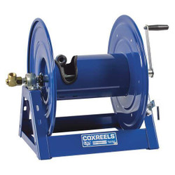 Coxreels Hand Crank Hose Reel,200 ft,1/2" ID,Blue 1125-4-200